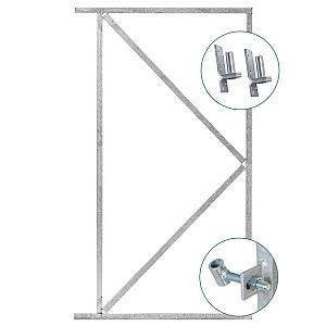 Poortframe verstelbaar - Laag