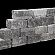 COMBI SPLITTON 20x20x15CM MATTERHORN