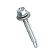 EP-1610 Boorschroef 4,8x35mm  tbv Daktrim - RAL 9006 / verz - Ds 250 stuks