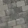 Trommelsteen 15x15x6 cm - Gothic