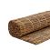 Rietrol 1,5cm dik - 100 x 200 cm - met geel polproptouw gevlochten, meerdere stengels per steek gebo