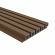 NTW HKC co-extrusie wand bekleding castellation 25 profiel, 2,5 x 19,6 x 290 cm, Teak.