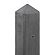 # TC Betonpaal glad mdk 10 x 10 x 190 cm, ANTRACIET, TUSSENPAAL