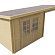 Blokhut - Tuinhuis Freddy | 28 mm | vuren Red Class Wood geïmpregneerd