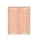 1073507 | Douglas dichte dubbele deur 168x209 cm, verzinkte hengen, RVS beslag, kleurloos geimpr.