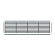 Boston Decopaneel Paxos horizontaal 45x175cm RAL7016 dikte 2mm
