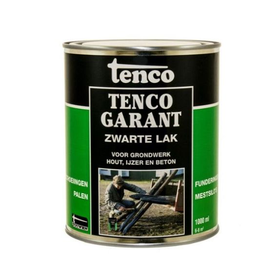 Tenco garant zwarte lak teervrij 2,5L