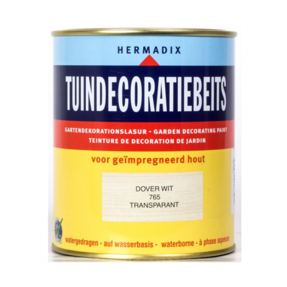 Hermadix Tuindecoratiebeits 765 dover wit 750ml