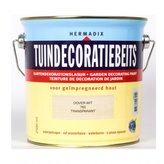 Hermadix Tuindecoratiebeits 765 dover wit 2500ml