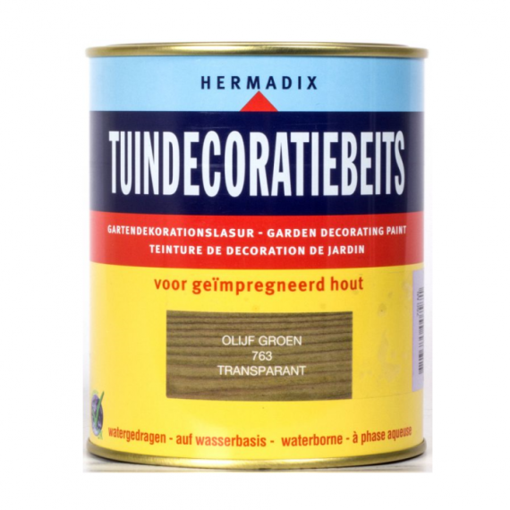 Hermadix Tuindecoratiebeits 763 olijf groen 750ml