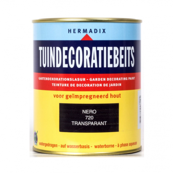 Hermadix Tuindecoratiebeits 720 nero  750ml