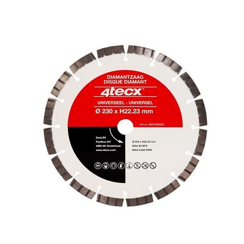 * 4Tecx diamantzaag 180-22mm univ dry