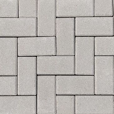 Betonstraatsteen 8 cm grijs machinaal pakket komo