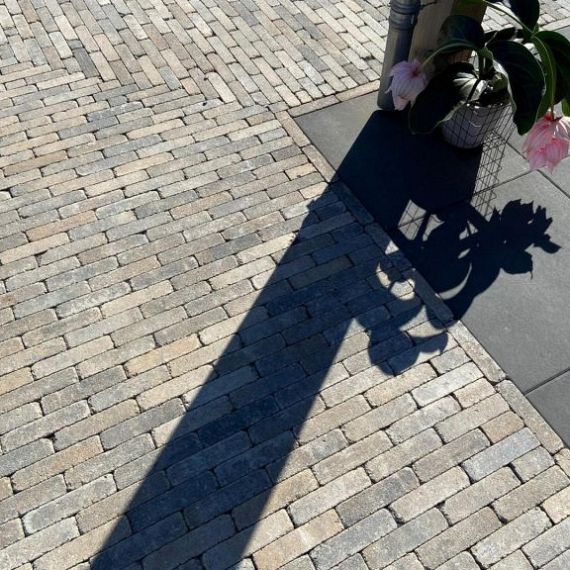 Patio terrastegel 60x60x4 cm Black ( verpakt op ww pallet)
