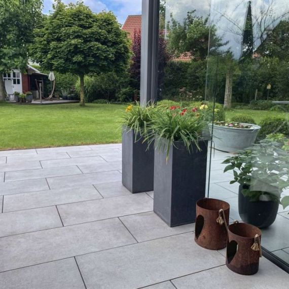 CS Cemento 40x80x4cm grigio