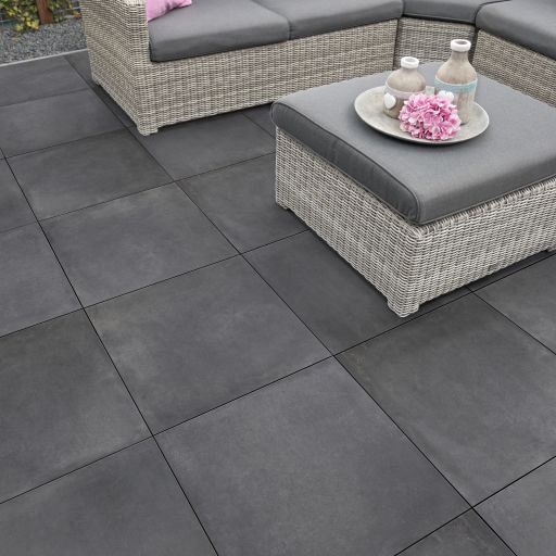 CS Cemento 60x60x4cm antraciet