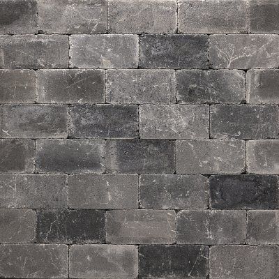 Trommelsteen waalformaat 20x5x7,3 cm - Gothic