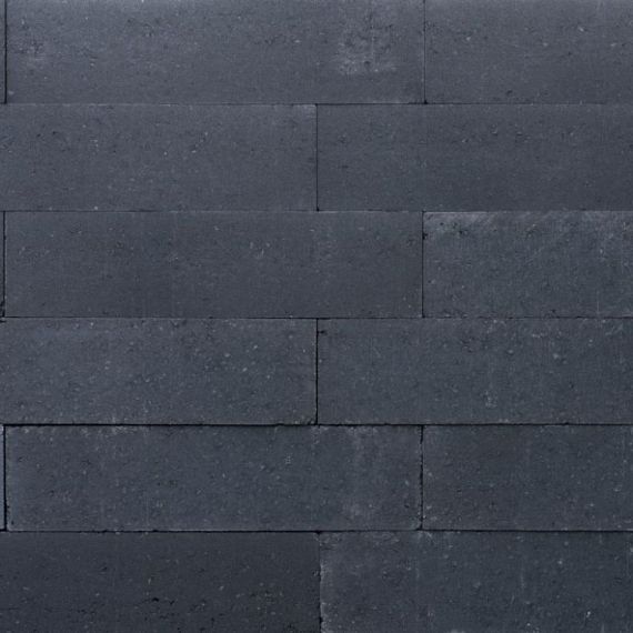 Patioblok Antraciet 60x15x15cm strak