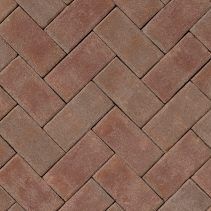 Gebakken KK70 VB Strak - Bruin/Rood bezand