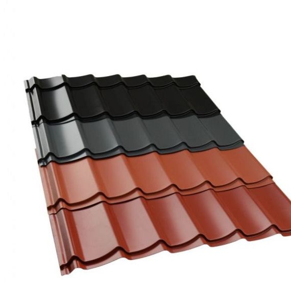 Dakpanplaten t.b.v. Douglasvision kapschuur Comfort 600 x 320 cm, (23 M2) Terracotta.