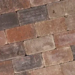 Trommelsteen 20x30x6 cm - Copperblend