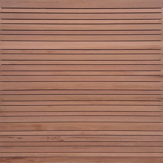 Keruing Modern scherm 52 180x180cm - latten 13x44/65/90mm - Premium FCQ FSC®100%