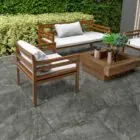 CS Bergamo Antraciet 60x60x4cm