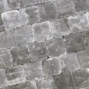 Trommelsteen 20x20x6 cm - Grey