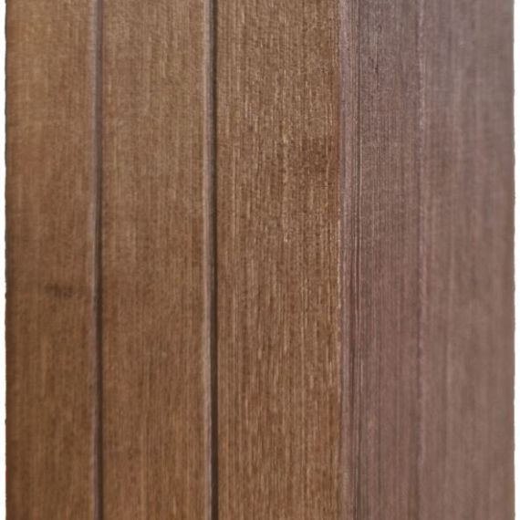 Bangkirai paal 90x90mm v-groeven L 200cm P511 Premium FCQ