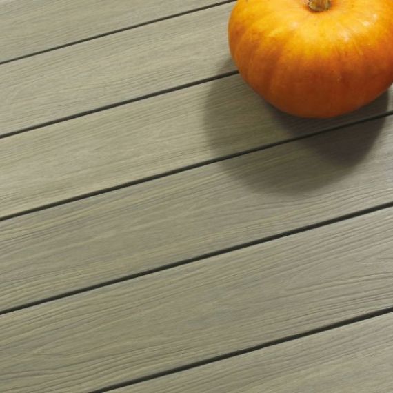 WPC 22,5x138mm Fiberdeck Premium massief Light Grey L=3.00m