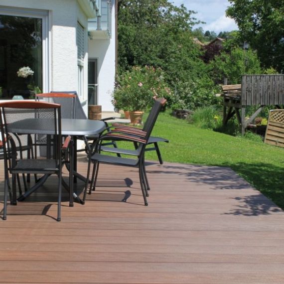 WPC 22,5x138mm Fiberdeck Premium massief Ipé L=4.00m