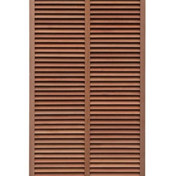 Keruing trellis 25 Louvre 90x180cm Premium FCQ FSC®100%