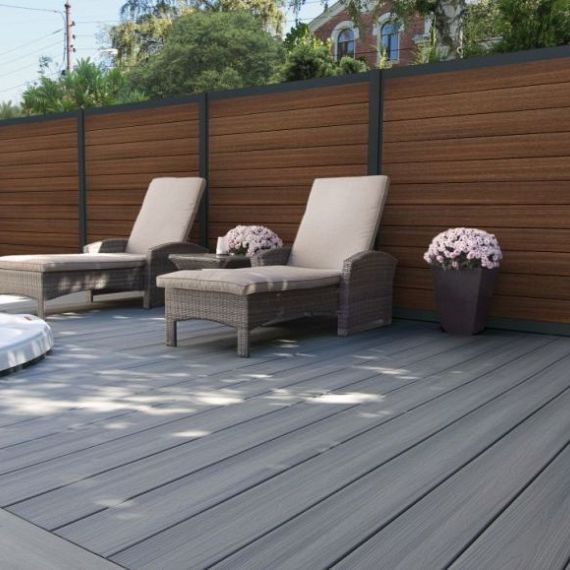 WPC Premium fence board Ipé 21x160mm (wb 150 MM) L-178cm FSC®100% 