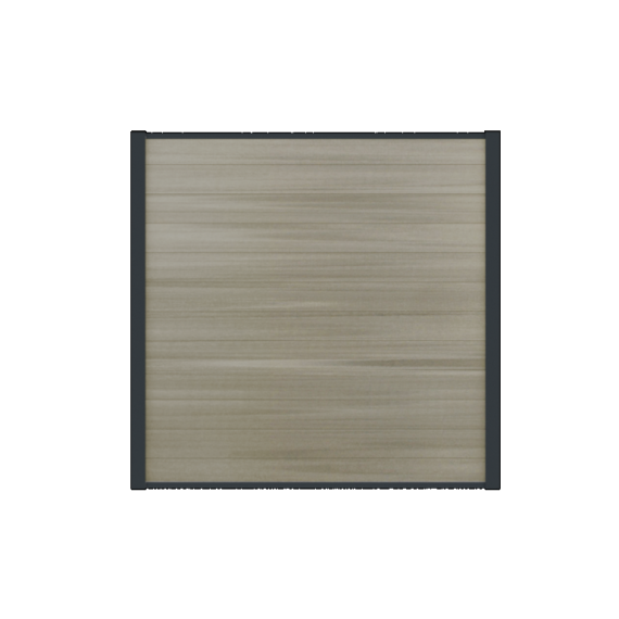 WPC Premium fence board Light Grey 21x160mm (wb 150mm) L-178cm FSC®100%