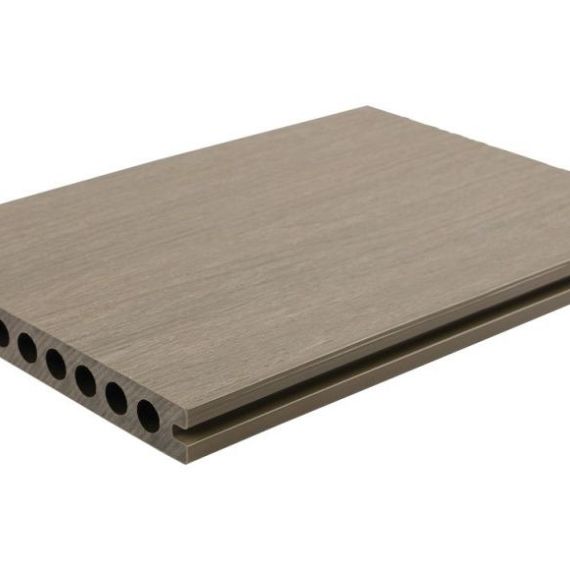 WPC 22,5x210mm Fiberdeck Premium RHK Light Grey L=3.00m FSC®100%
