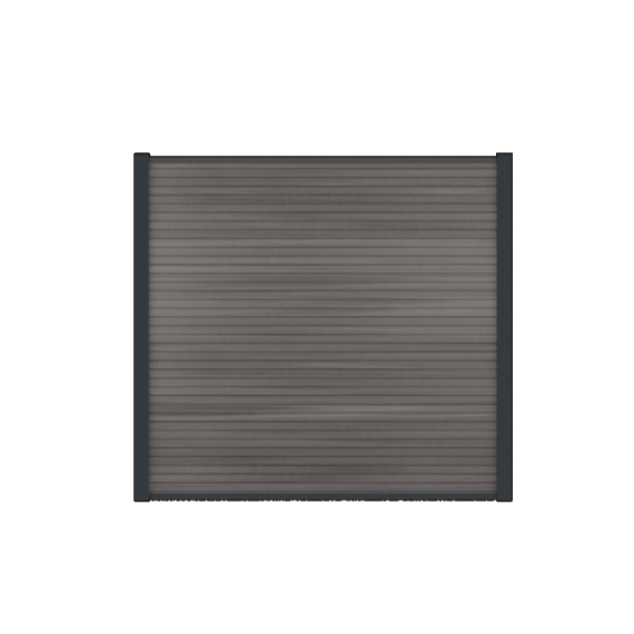 WPC fence board Modern Dark Grey 21x160mm (wb 150 mm) L-178cm FSC®100%