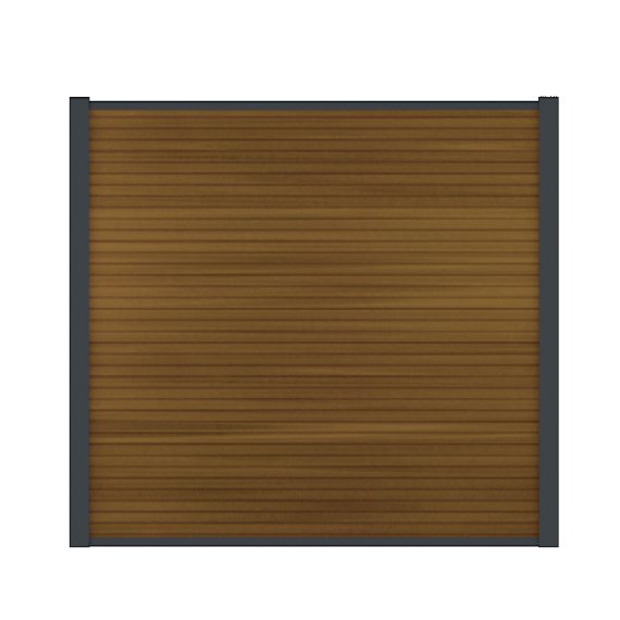 WPC fence board Modern Teak 21x160mm (wb 150 mm) L-178cm FSC®100%