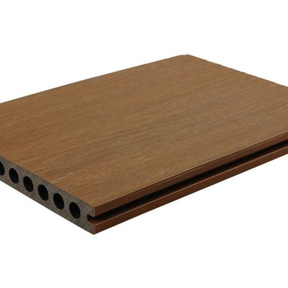 WPC 22,5x210mm Fiberdeck Premium RHK Teak L=3.00m FSC®100%