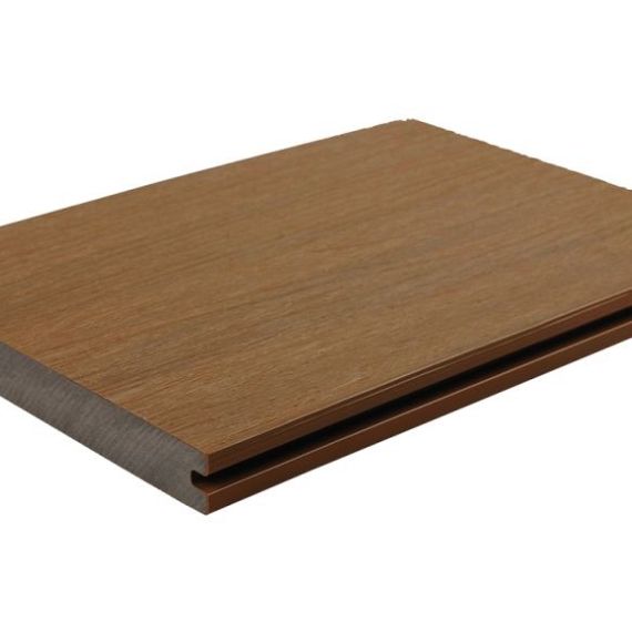 WPC 22,5x210mm Fiberdeck Premium massief Teak L=4.00m