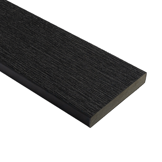 WPC 22,5x138mm Fiberdeck Vintage Graphite kantplank massief  L=3.00m FSC®100%