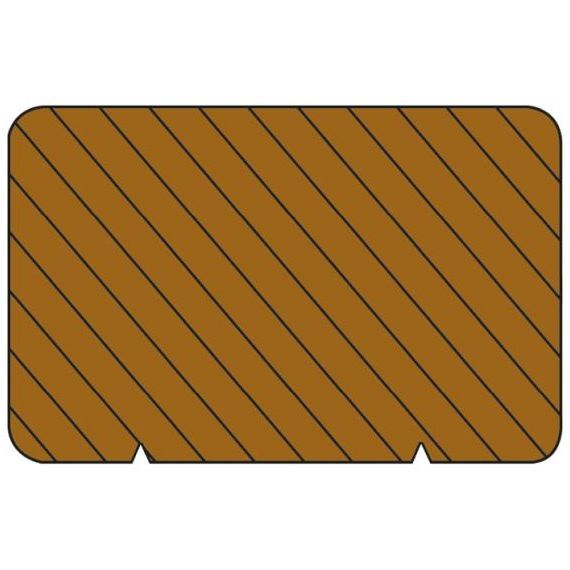 Bangkirai regel 45x90mm v-groeven L 274cm P500 Premium FCQ