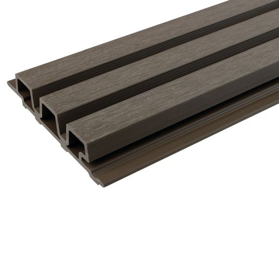 Klasse E WPC WEO35 Gardenwall Light Grey 33x170mm (wb 140mm) L=3.90m FSC®100%