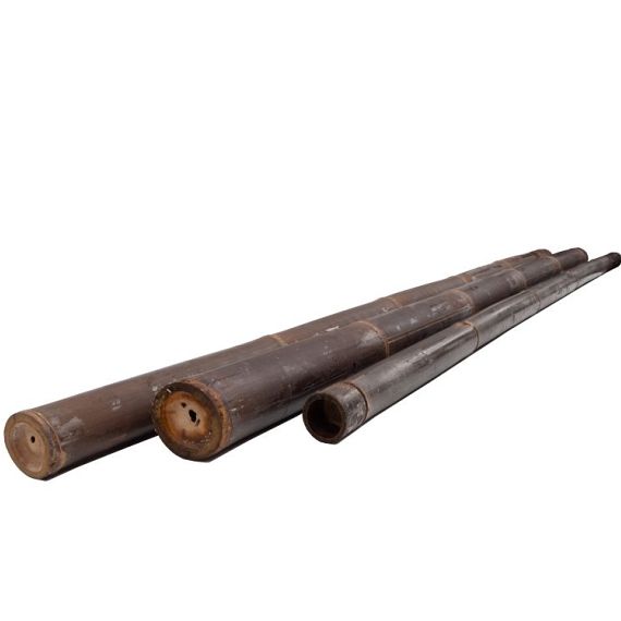 Bamboepaal BLACK 8-10cm x 270cm