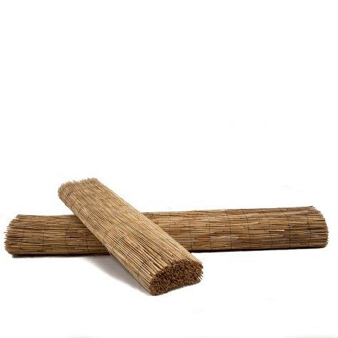 Tonkin rietrol 5mm dik - 150 x 500 cm - per stengel gebonden