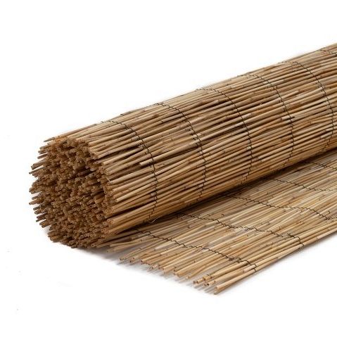 Tonkin rietrol 5mm dik - 180 x 500 cm - per stengel gebonden