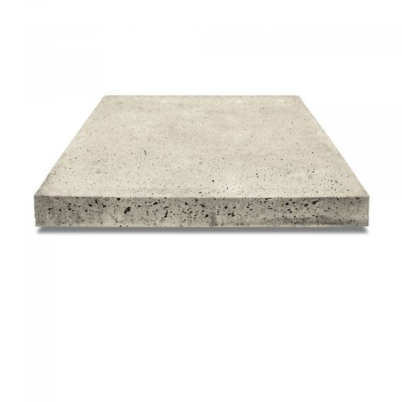 Oud hollandse tegel ZF 100x100x5 cm, gewapend, creme*