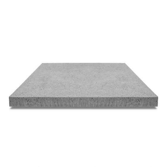 Oud hollandse tegel ZF 120x120x7 cm, gewapend, grijs