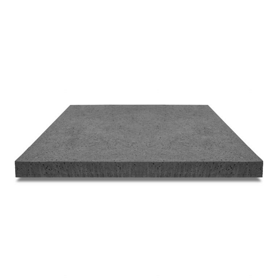 Oud hollandse tegel ZF 120x120x7 cm, gewapend, antraciet