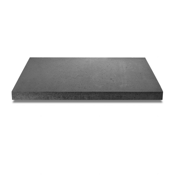 Oud hollandse tegel ZF 150x120x10 cm, gewapend, antraciet