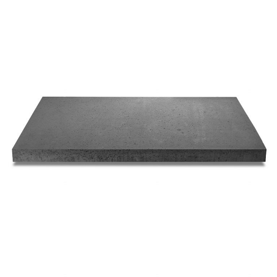 Oud hollandse tegel ZF 200x100x10 cm, gewapend, antraciet